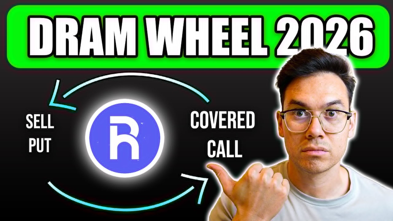 Стратегия Wheel для ETF DRAM: разбор | Мой торговый план на 2026 год (Options With Ryan)