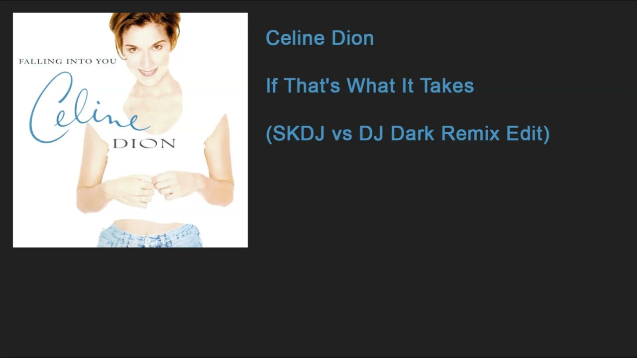 Celine Dion - If That's What It Takes (SKDJ vs DJ Dark Remix Edit)