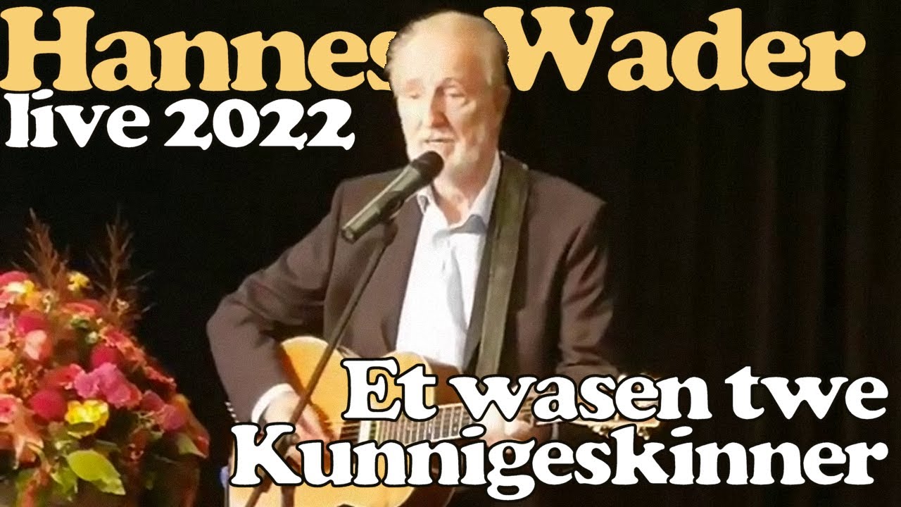 Hannes Wader singt 