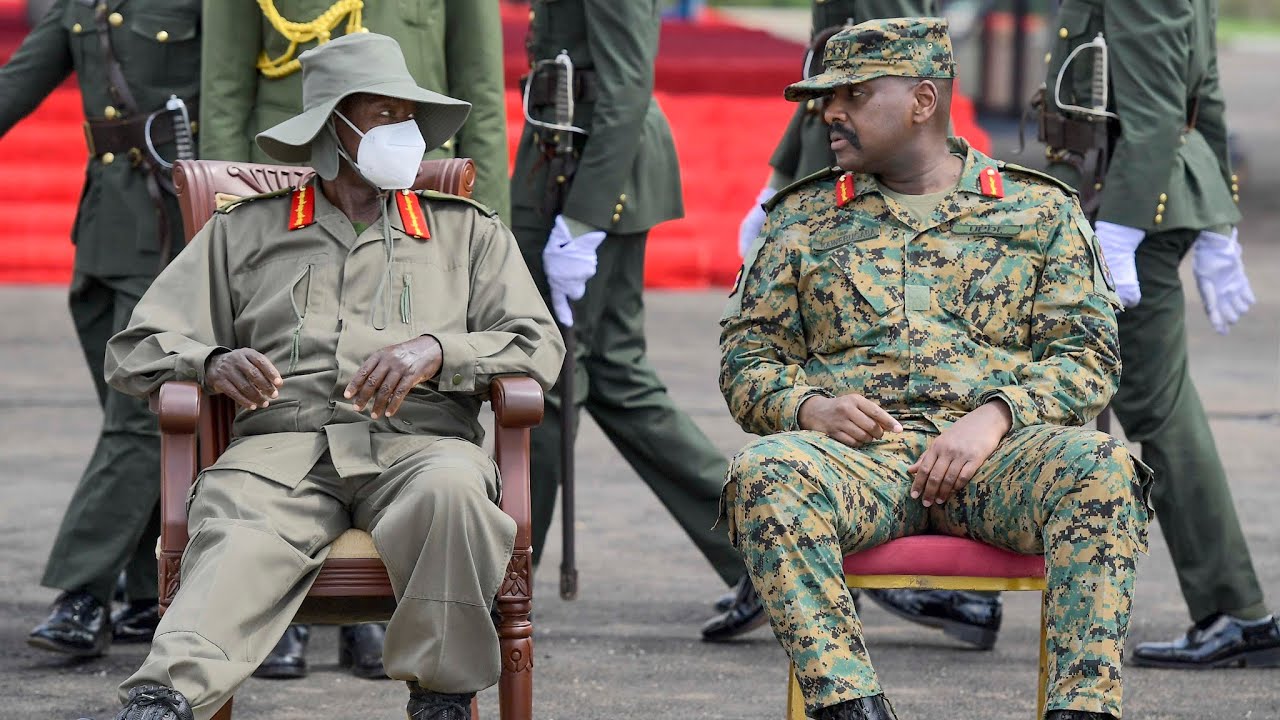 Museveni hails Gen. Muhoozi as he passes out 352 officers cadets at Uganda Military Academy, Kabamba