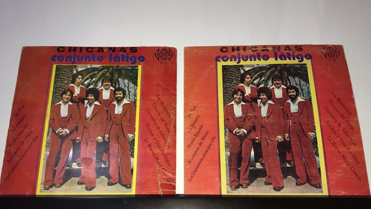 Conjunto Grupo Látigo de Zacapu Michoacán, Lado A del LP.