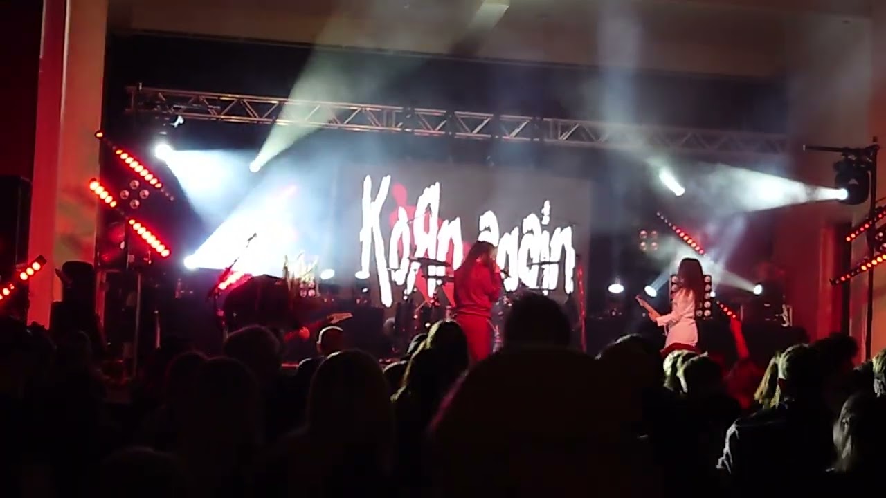 Korn Korn again tribute rock the gardens festival Blackpool 24/1/26 a.d.i.d.a.s