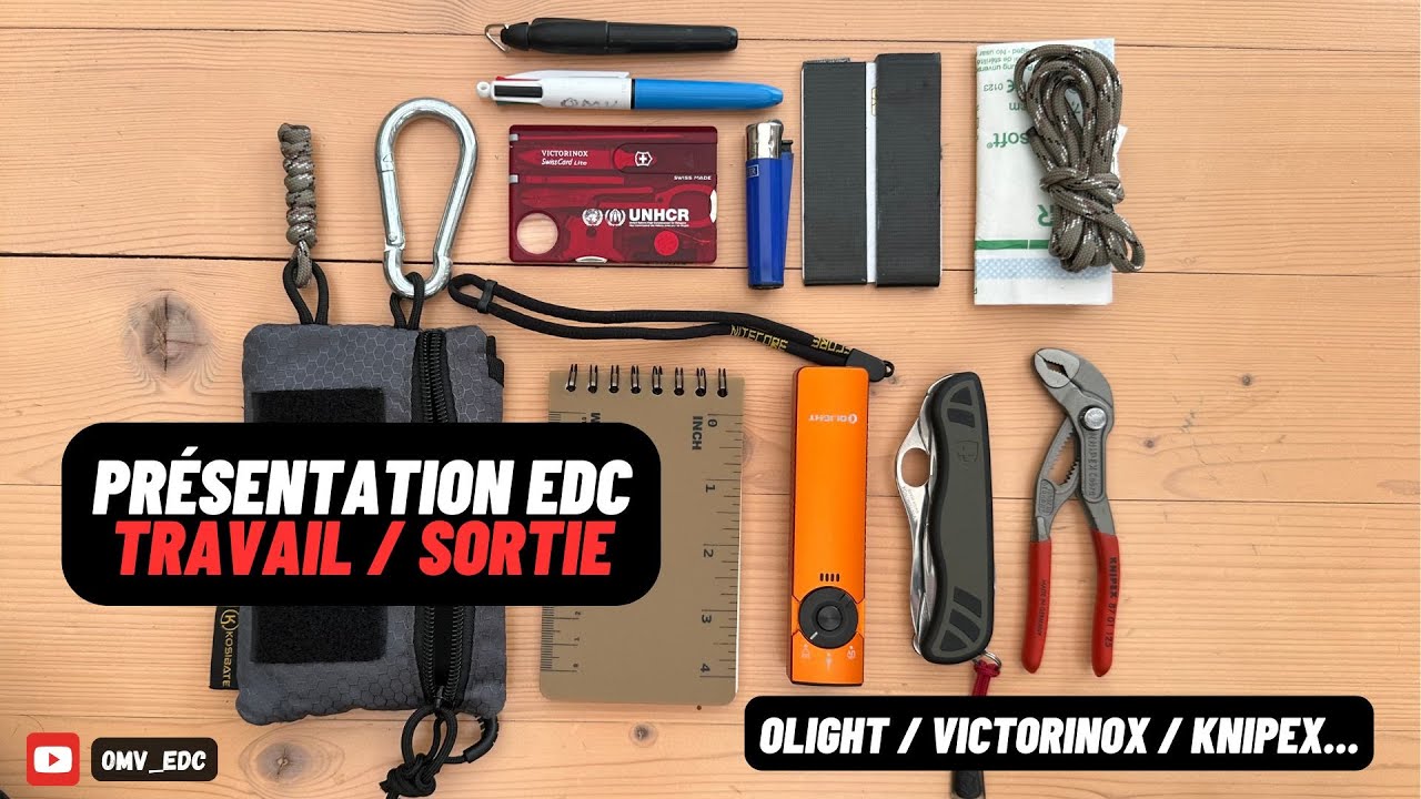 PRÉSENTATION DE MON EDC - spécial travail / sortie