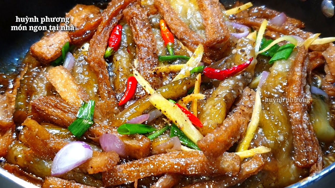 MÓN CHAY ăn là ghiền từ CÀ TÍM