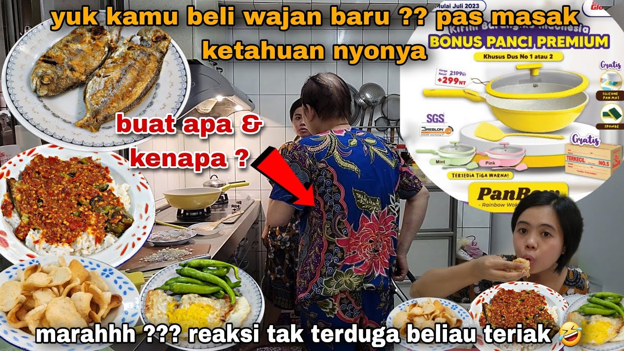 BEKAS B4BI DI CUCI JUGA BERSIH YUK !! REAKSI MAJIKAN PAS TKW NYA BELI WAJAN BARU ,DI LUAR DUGAAN KU