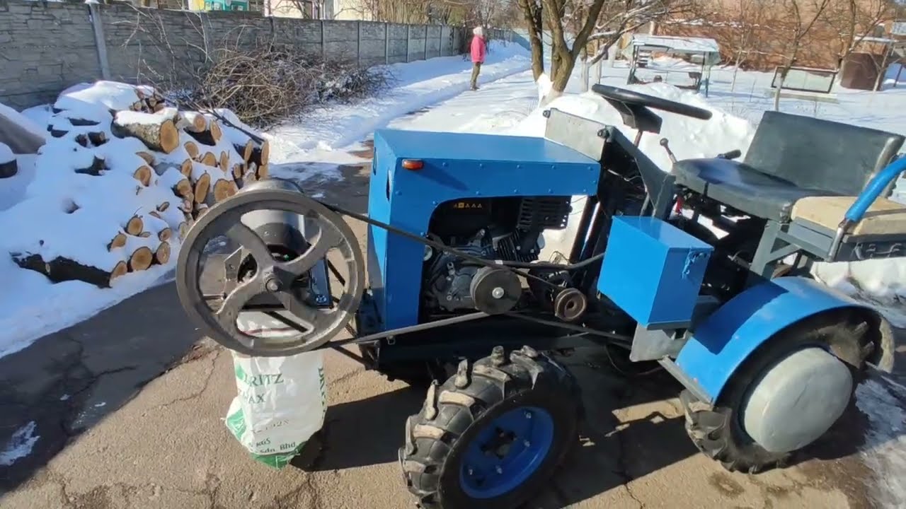 Шнековий гілкоподрібнювач. 