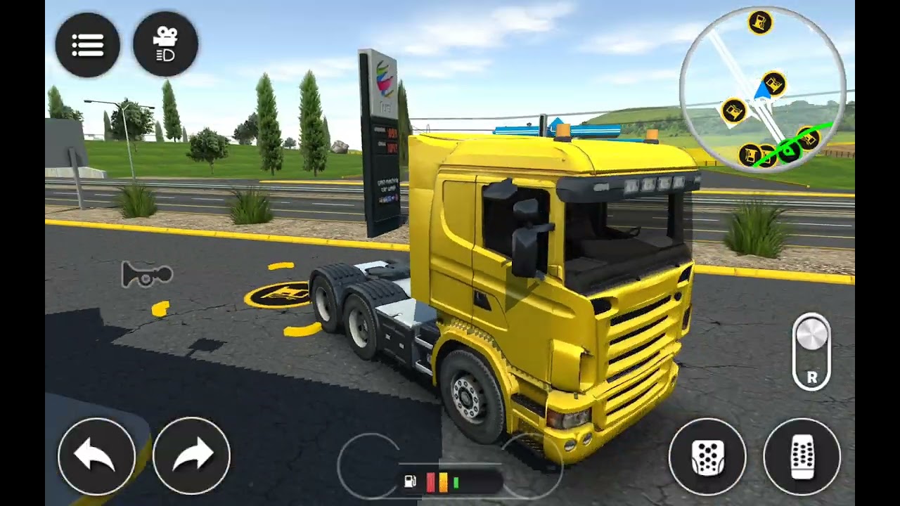 Deliver the large tires to the workshop