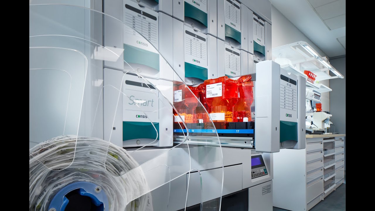 Consis ATP automatic Monitored Dosage System at McKenzie´s Pharmacy Belfast V2