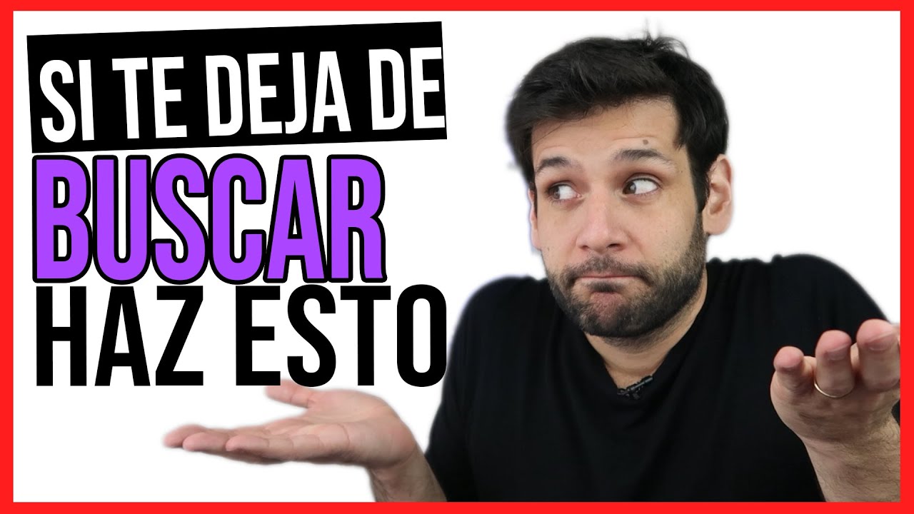 🤔 QUÉ HACER CUANDO UN HOMBRE DEJA DE BUSCARTE 🤔 | JORGE ESPINOSA