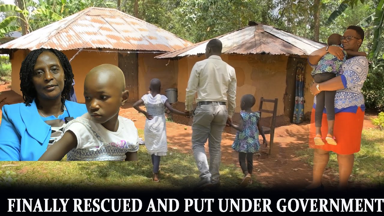 Hungry 2 little sisters living alone after mother disappeared and father jailed finally rescued