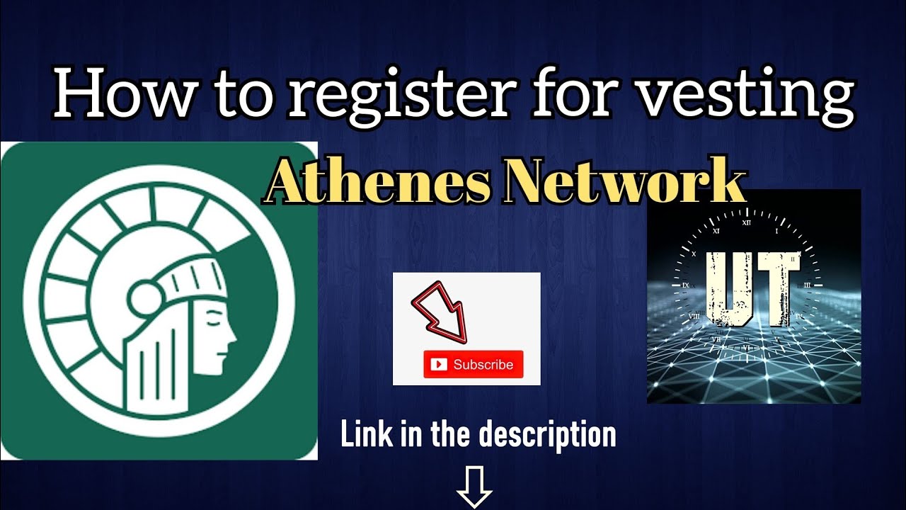 Athene Network | How to register for $ATN vesting | do it now or loose everything.
