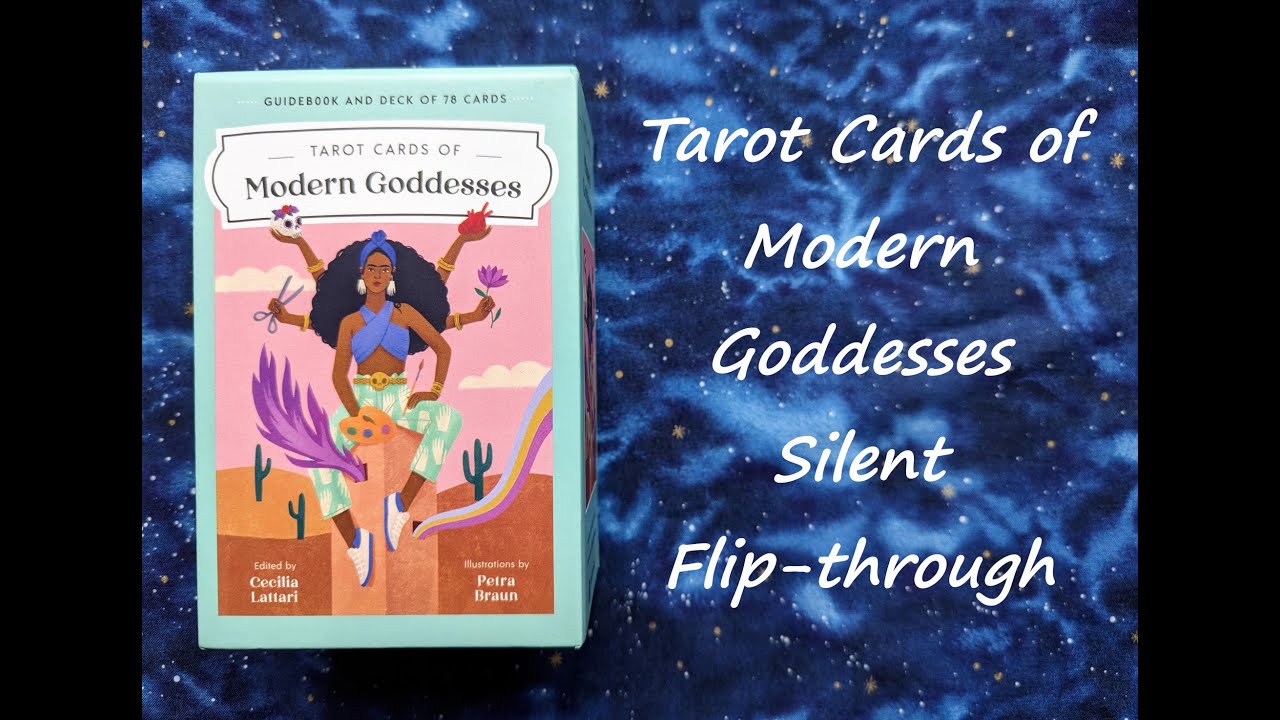 Tarot Cards of Modern Goddesses - Silent Flip-through