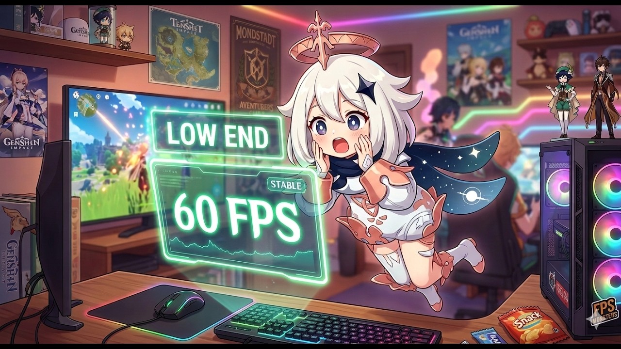 How To Make Genshin Impact Run Smoothly on a Low End Pc/Laptop