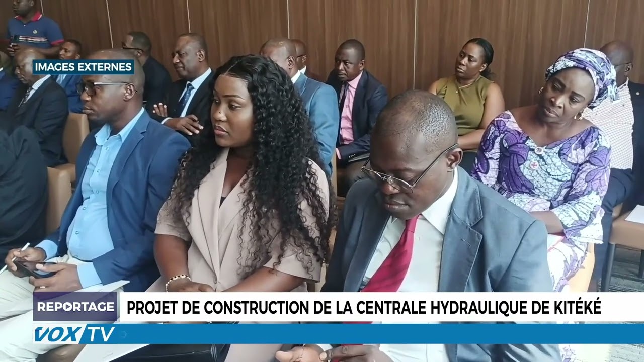 Projet de construction de la centrale hydraulique de kitéké