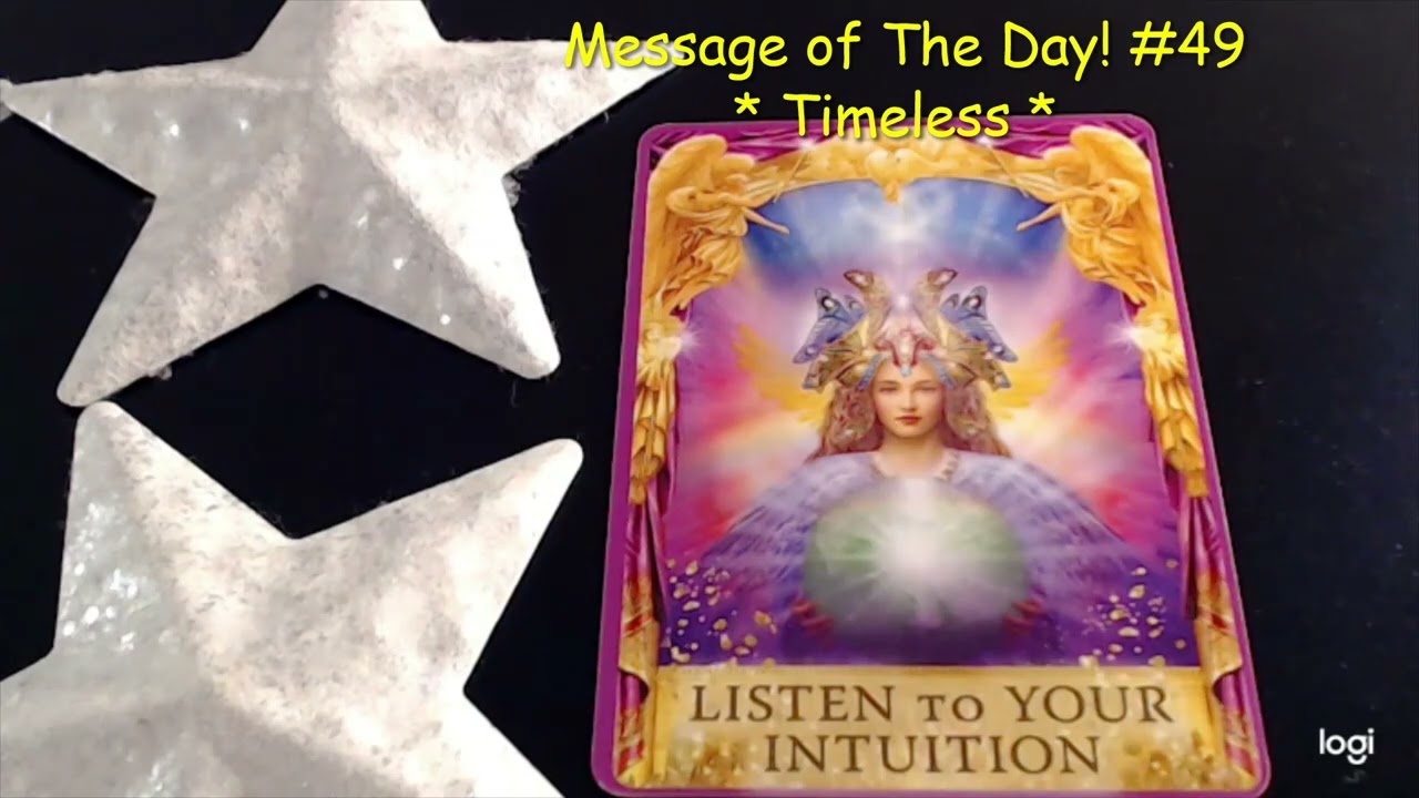 Message of The Day!  #49 💖 *Timeless* 💲 Clairvoyant Psychic Tarot Oracle Card Reading 🔮