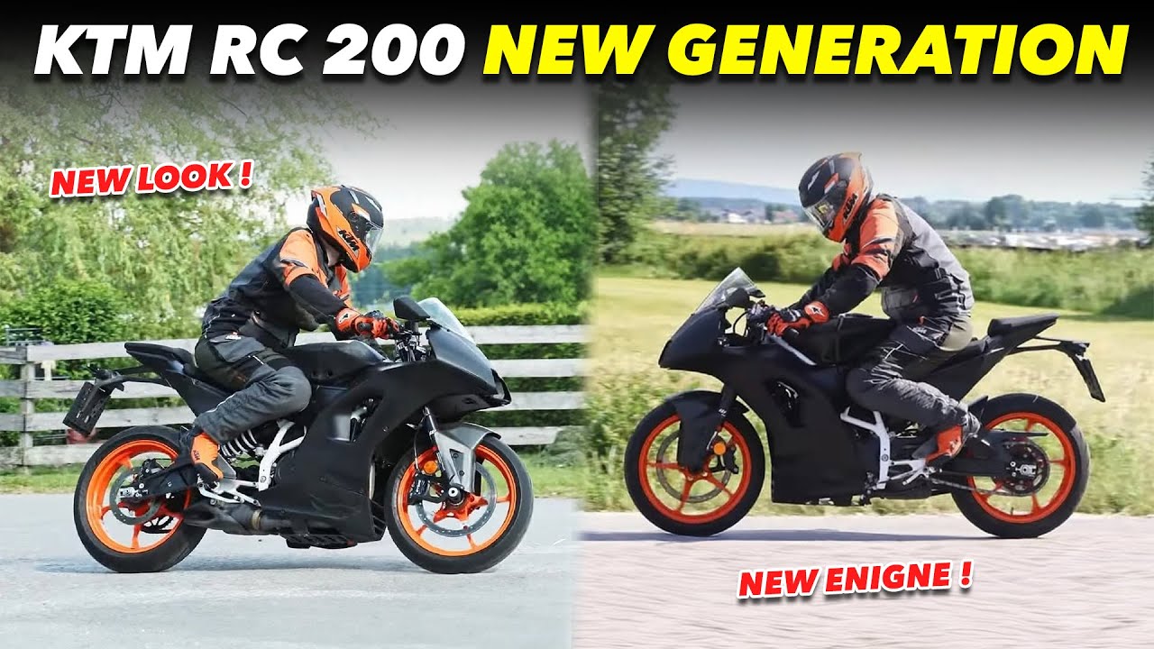 KTM RC 200 New Generation 🔥 Launching Soon in India?