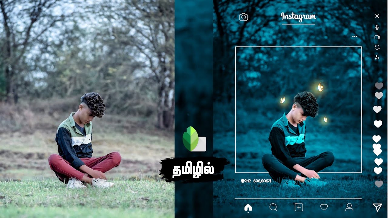 Snapseed best photo editing tamil || snapseed photo editing tamil