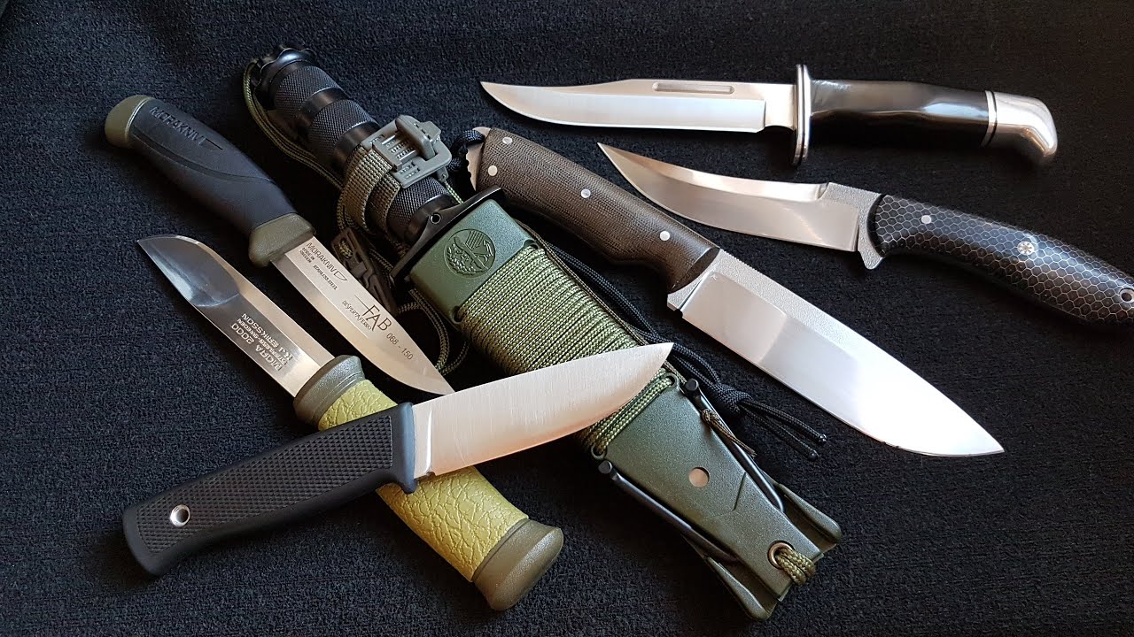 Cuchillo de supervivencia a escena: Un concepto variable.