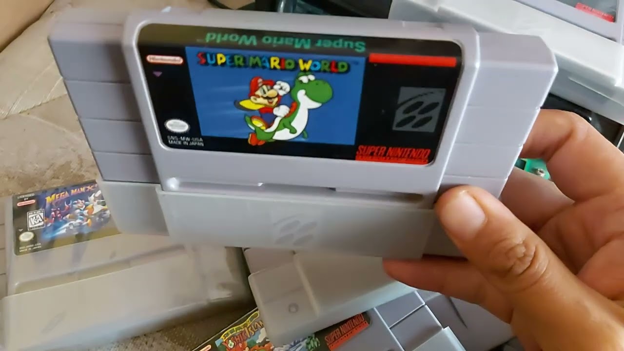 Colección de juegos para super nintendo