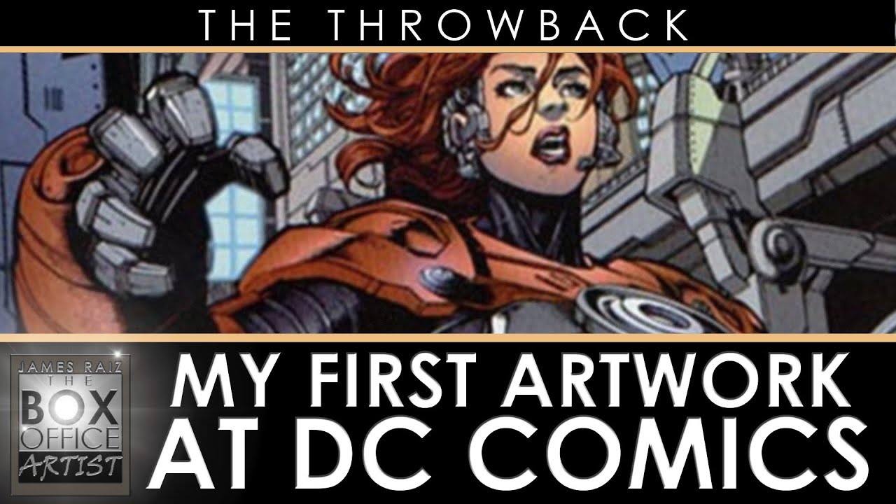 MY FIRST ARTWORK AT DC COMICS - THE THROWBACK EP2