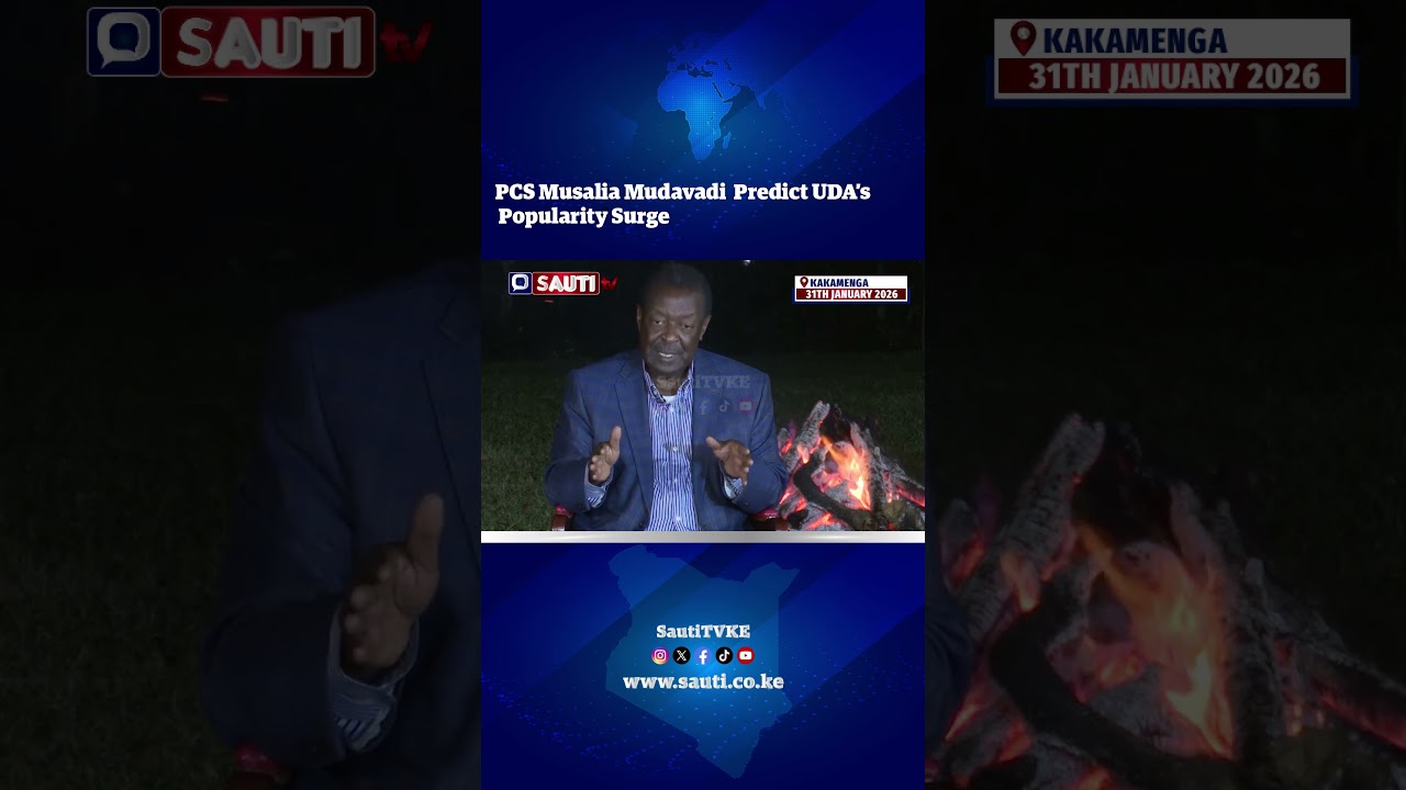 ''Watu Wanasajiliwa na UDA''.PCS Musalia Mudavadi