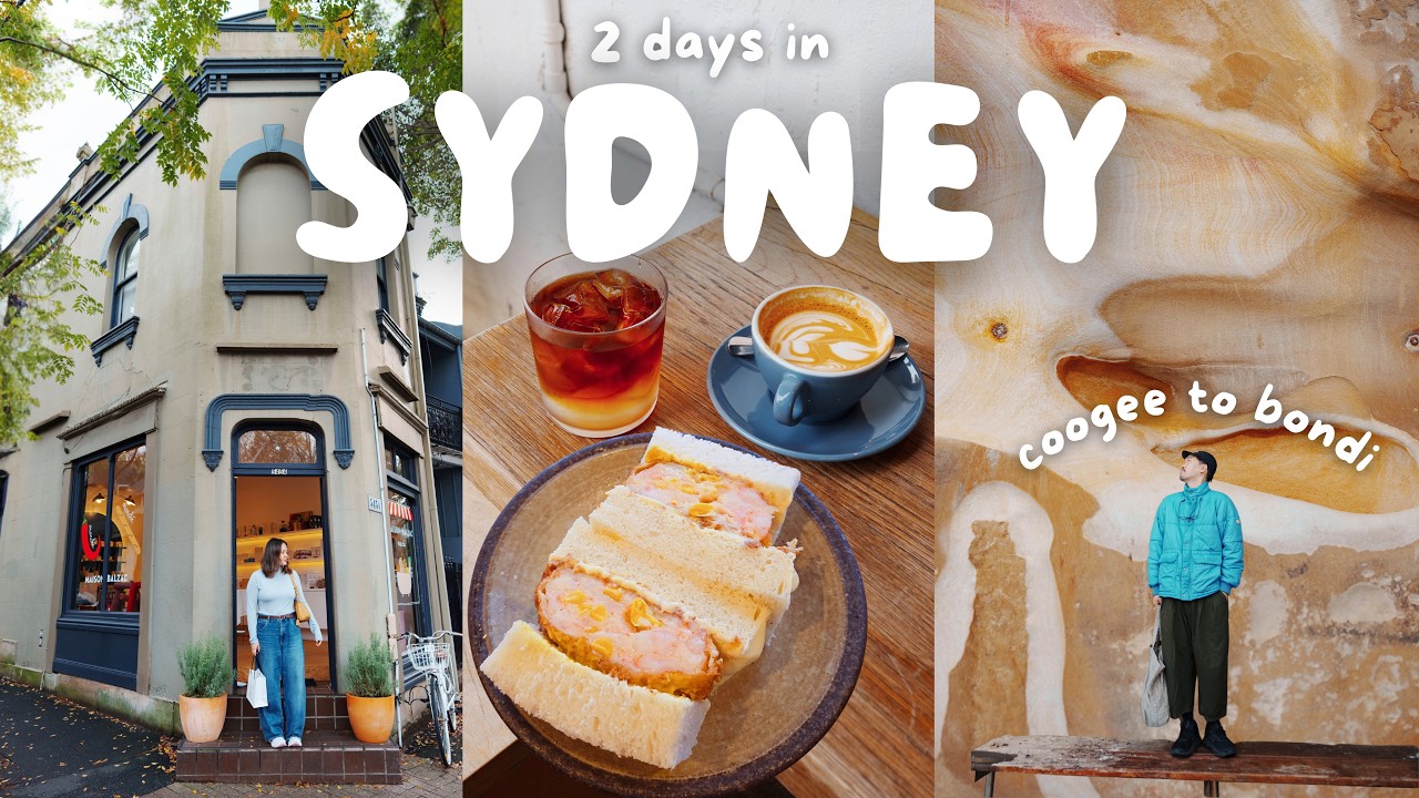 2 Days in Sydney Australia 🇦🇺 Cafes, Surry Hills Shopping & Bondi to Coogee Walk | Sydney Vlog 2026
