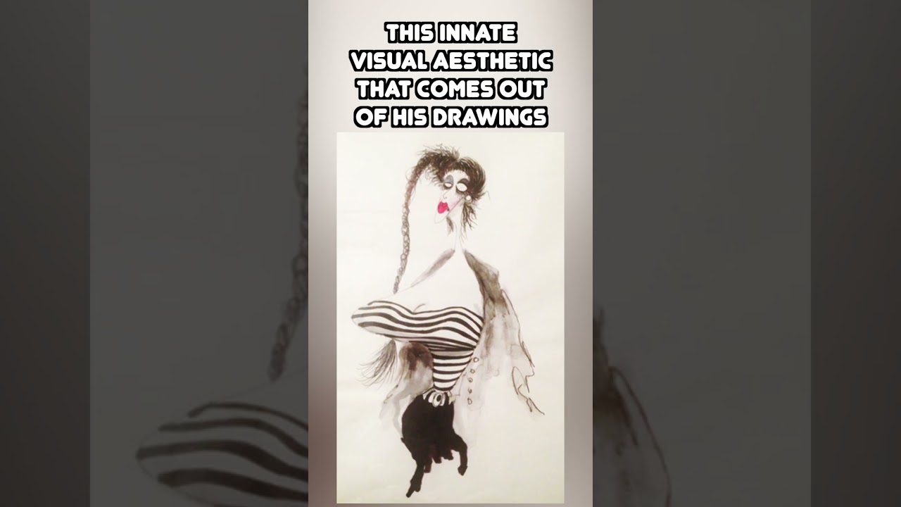 Tim Burton's Process Begins With Drawing