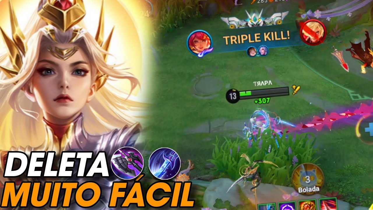 MULAN  DEPOIS DA ATUALIZAÇÃO ESTÁ AINDA MAIS OP! 💀 HONOR OF KINGS