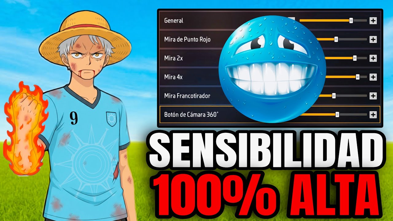 SENSI ALTA  2026!🔥LA MEJOR SENSIBILIDAD PARA PEGAR TODO ROJO NUEVA ACTUALIZACIÓN de FREFIRE!