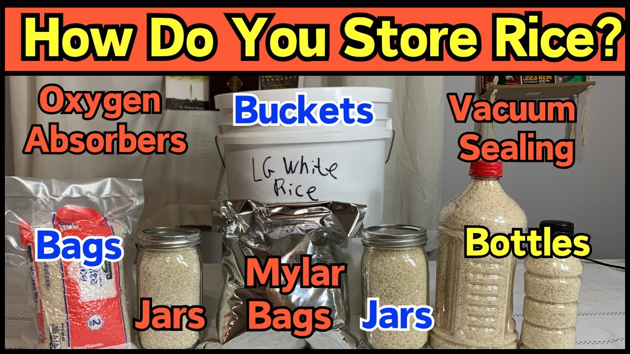 Food Storage: Long Term Best Methods