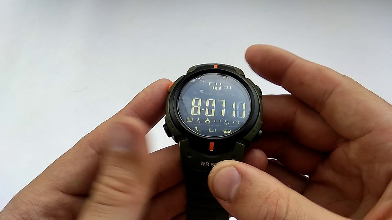 Водонепроницаемые смарт часы Skmei 1301 smart watch (начинка 1227) настройка, инструкция на русском