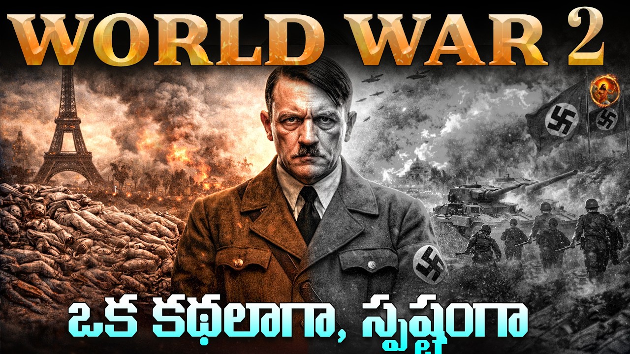 How did World War II actually start? || World War 2 Full Documentary in Telugu