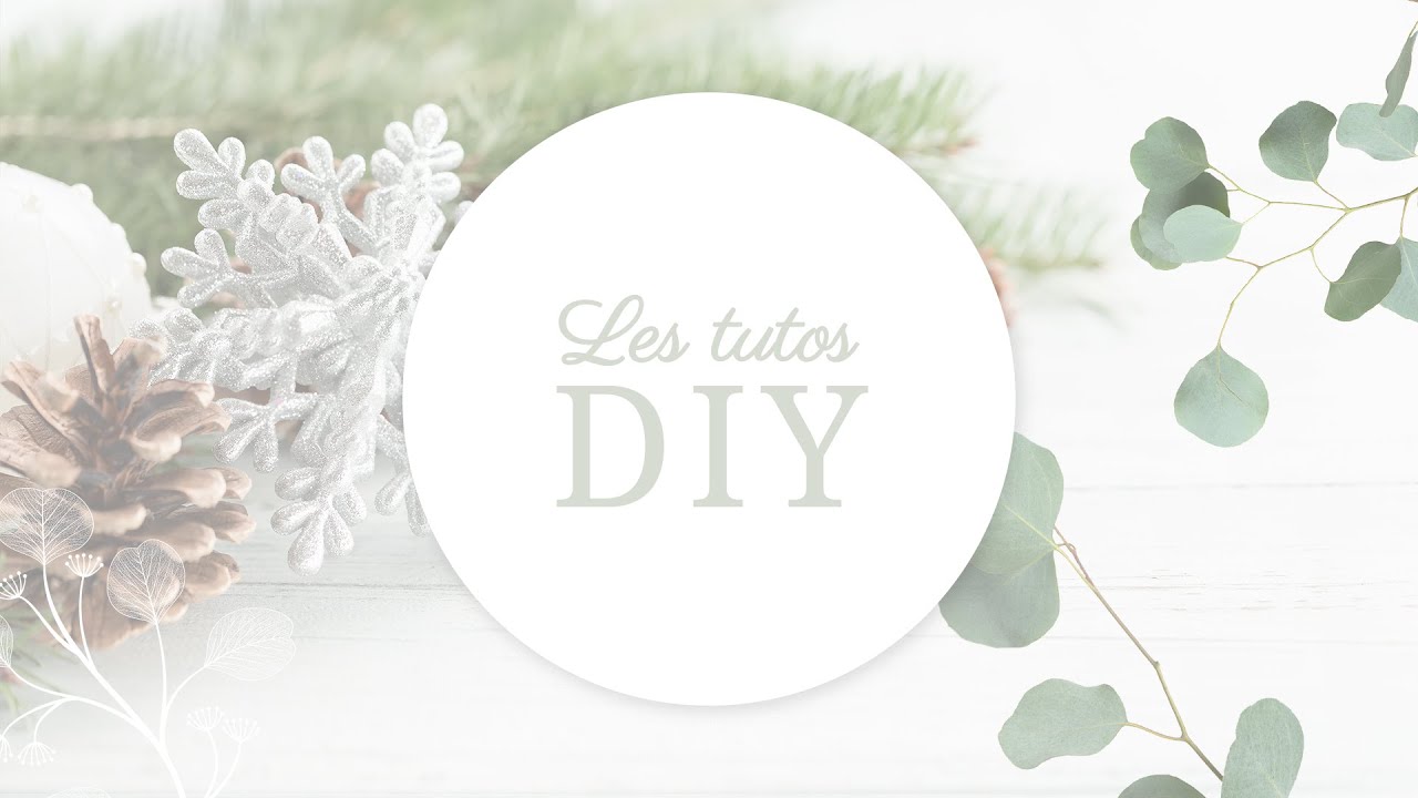TUTO DIY #12 - CENTRE DE TABLE DE NOËL 🎅