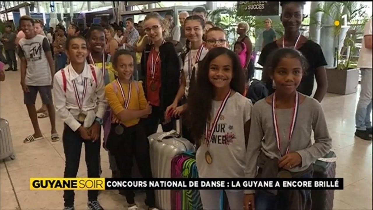 Les danseurs guyanais ont brillé au concours national de danse à Lyon