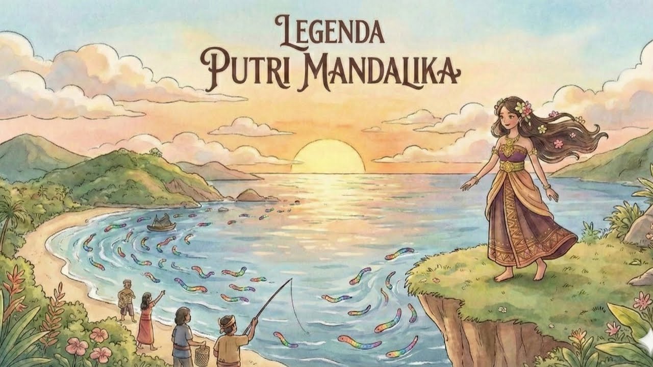 Legenda Putri Mandalika | Dongeng Sebelum Tidur Cerita Rakyat Lombok