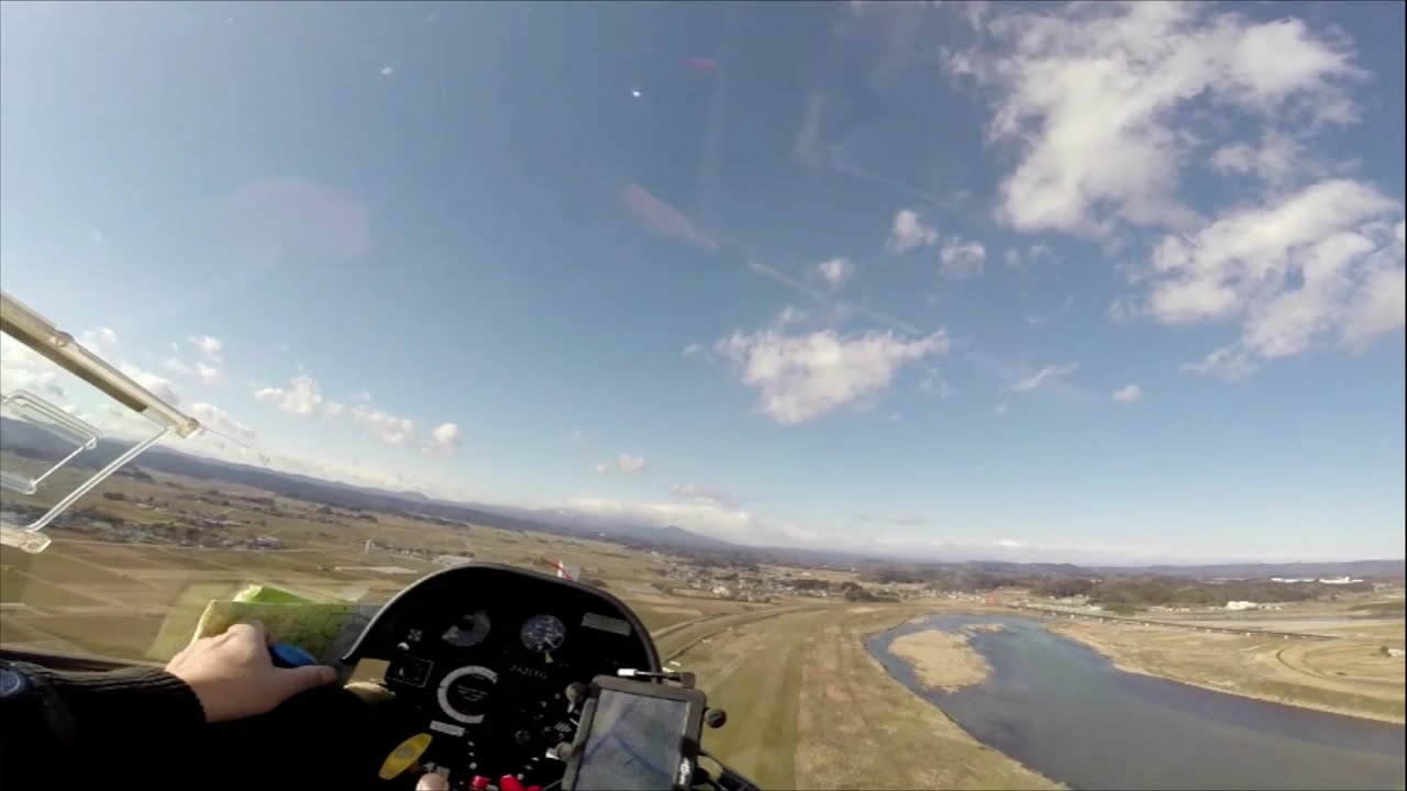 グライダー離陸失敗