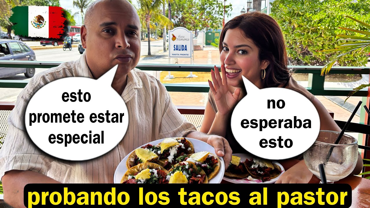 Mi papá prueba TACOS AL PASTOR | Así reaccionó 