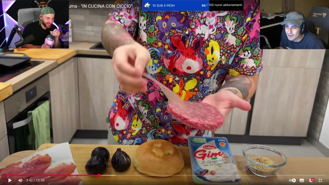 BLUR REAGISCE AL NUOVO PANINO DI CICCIOGAMER89 PER BADA COME LA FUMA
