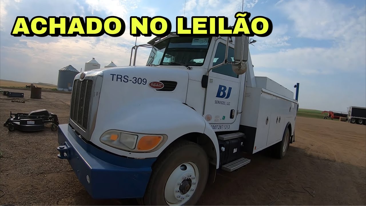 LEILÃO DE CAMINHÕES NOS ESTADOS UNIDOS - COMPRAMOS UMA OFICINA MOVEL EP-77