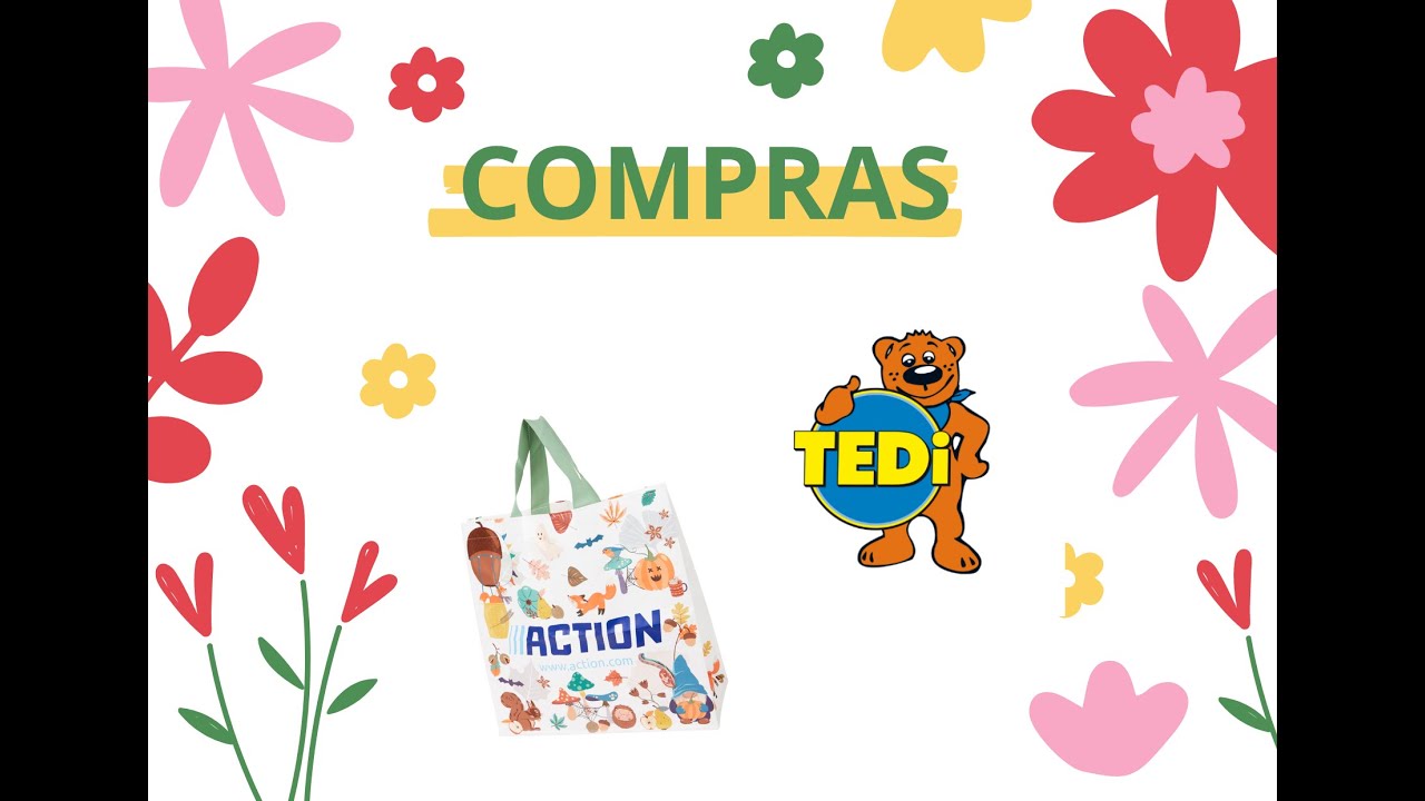 🛍🛍Compras en Tedi y Action 🛍🛍❤❤🤗🤗