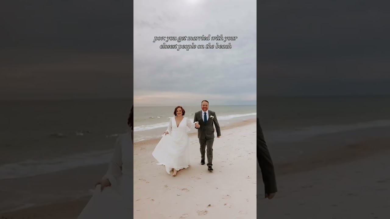 POV: you have a destination wedding on the beach!