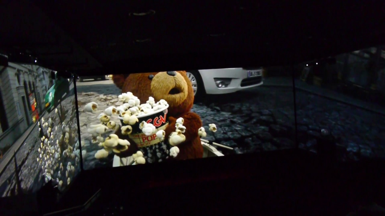 3面マルチスクリーン映画システム「ScreenX」 トレイラー