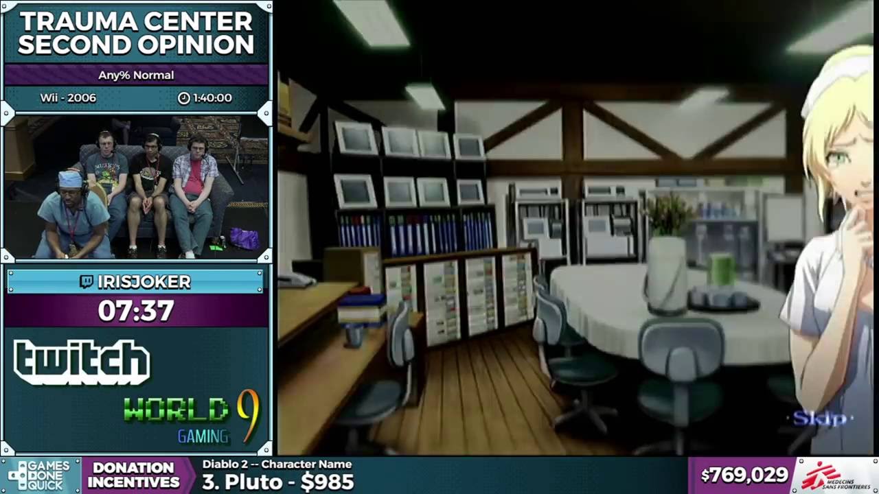 Trauma Center Second Opinion by Irisjoker in 1:30:56 - SGDQ 2016 - Part 162