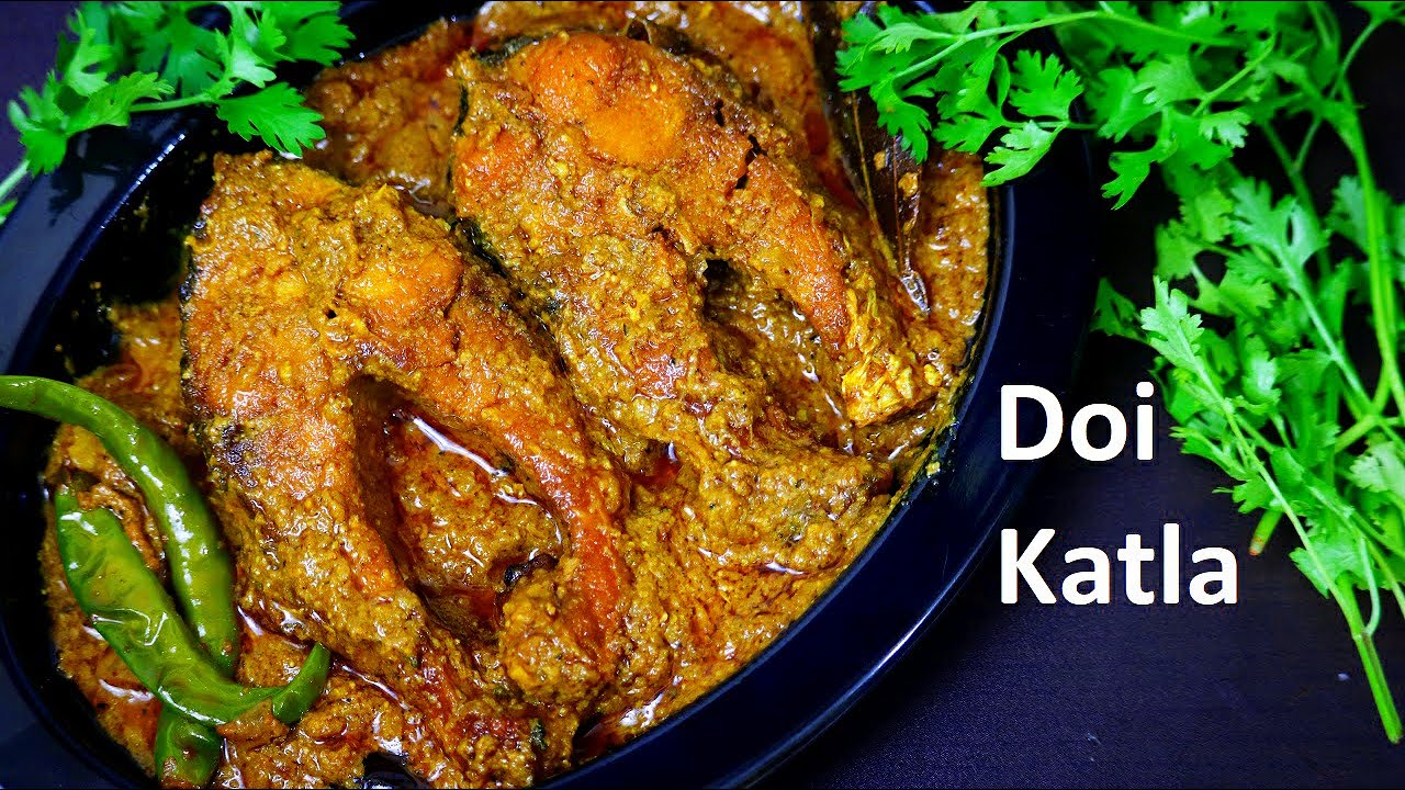 Curd Fish Curry | Doi Mach Recipe | Doi Katla