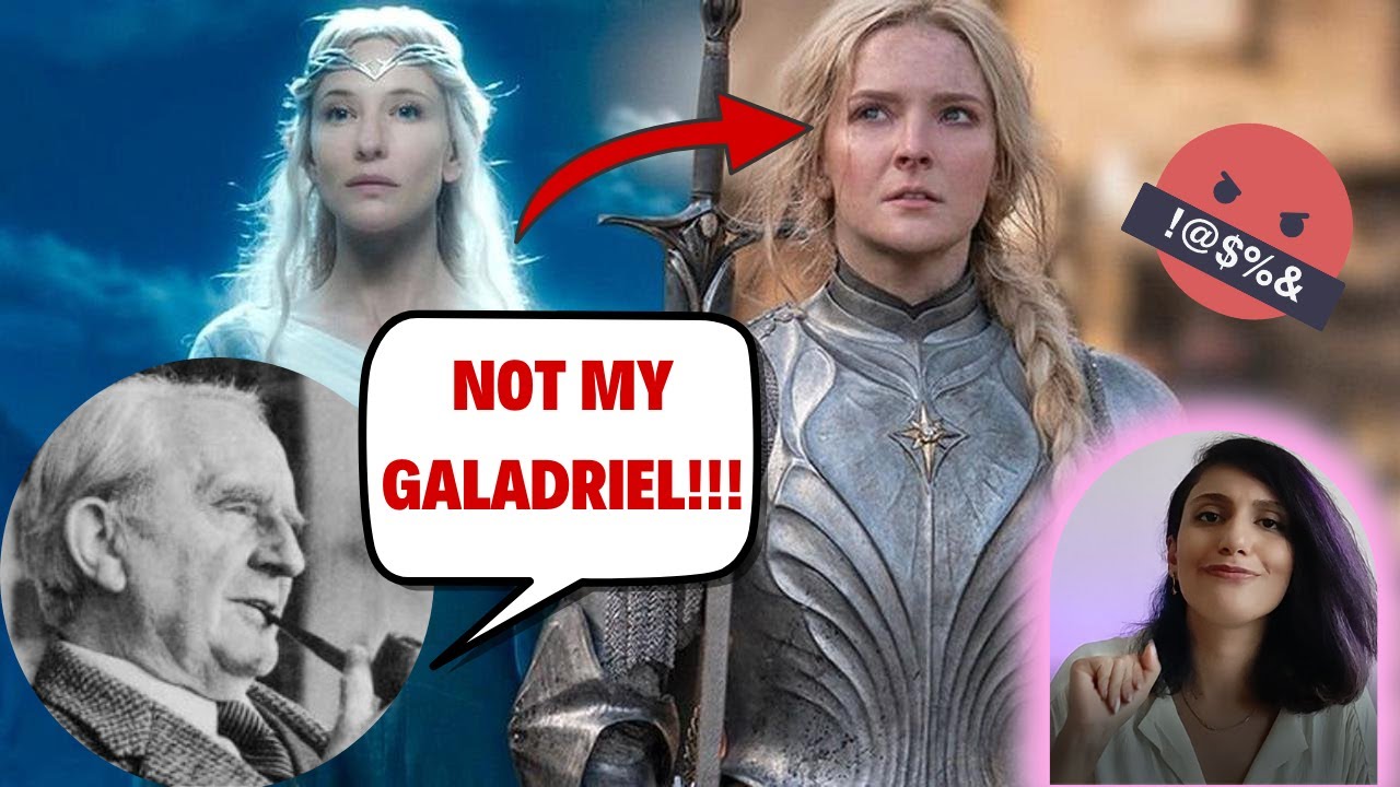 THE RINGS OF POWER BOOKS VS TV SHOW-GALADRIEL 