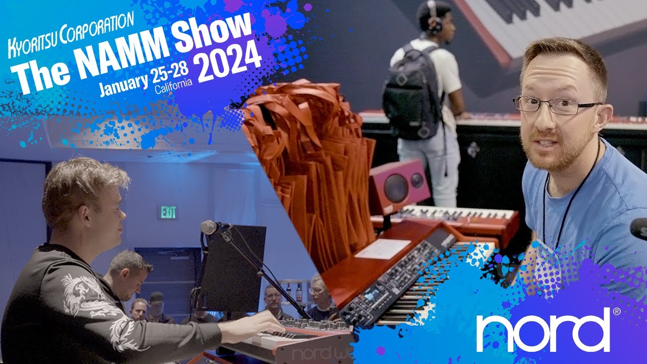 NAMM2024 I Nord Grand 2 の発表 & Jesus Molina DEMO
