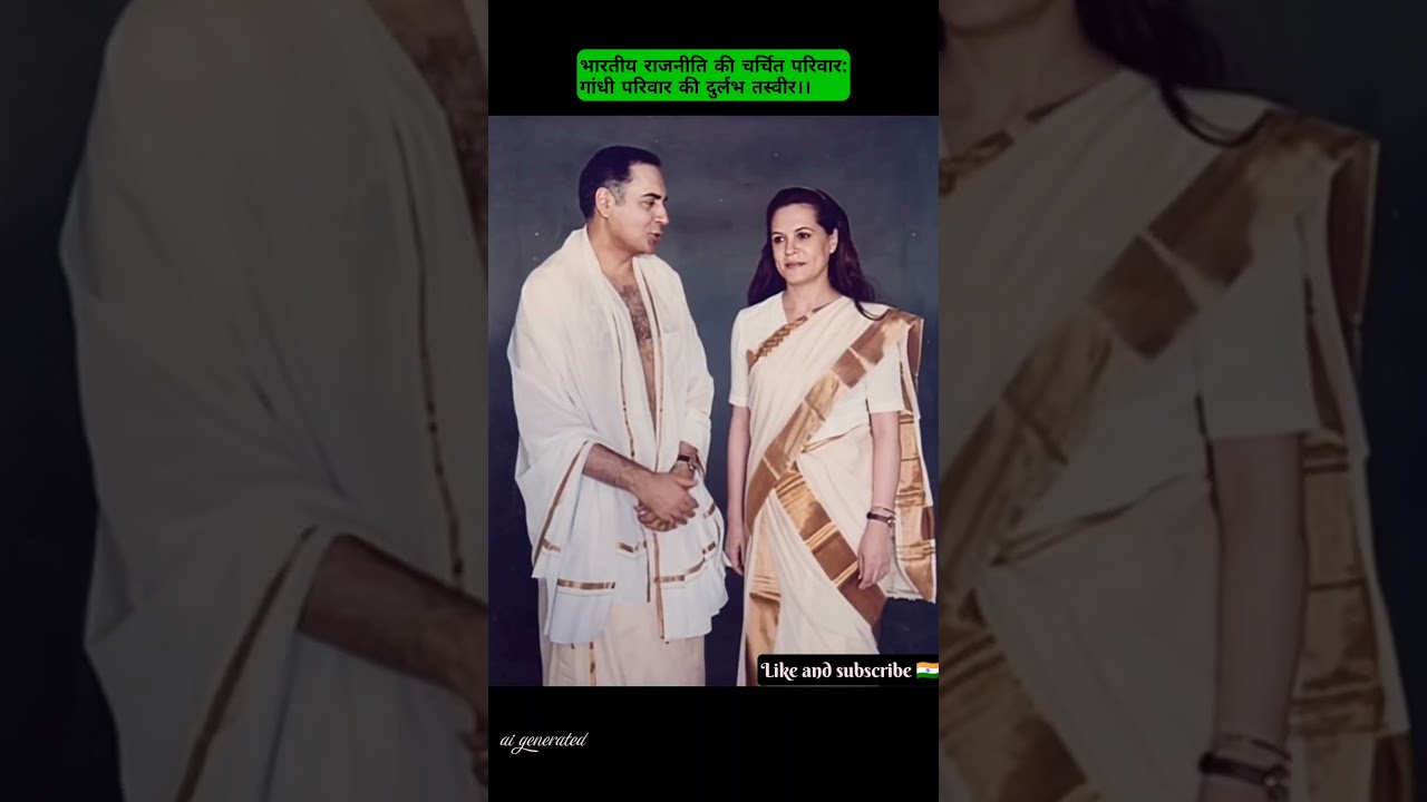 Rajiv with Sonia Gandhi