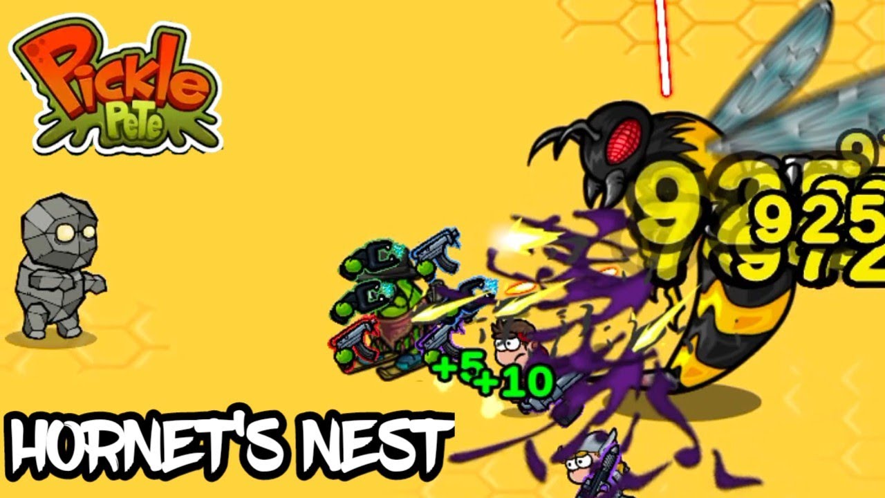 Pickle Pete: Survivor - Gameplay Walkthrough HORNET'S NEST Part 31 (Android, iOS)