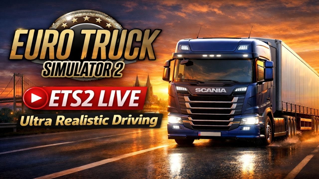 🔴 ETS2 LIVE | Ultra Realistic Driving