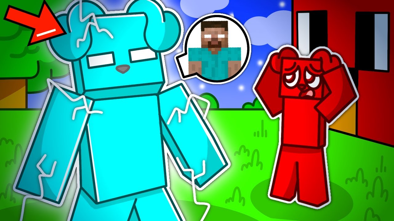 ZOSTAŁEM HEROBRINE w Minecraft 😱😱
